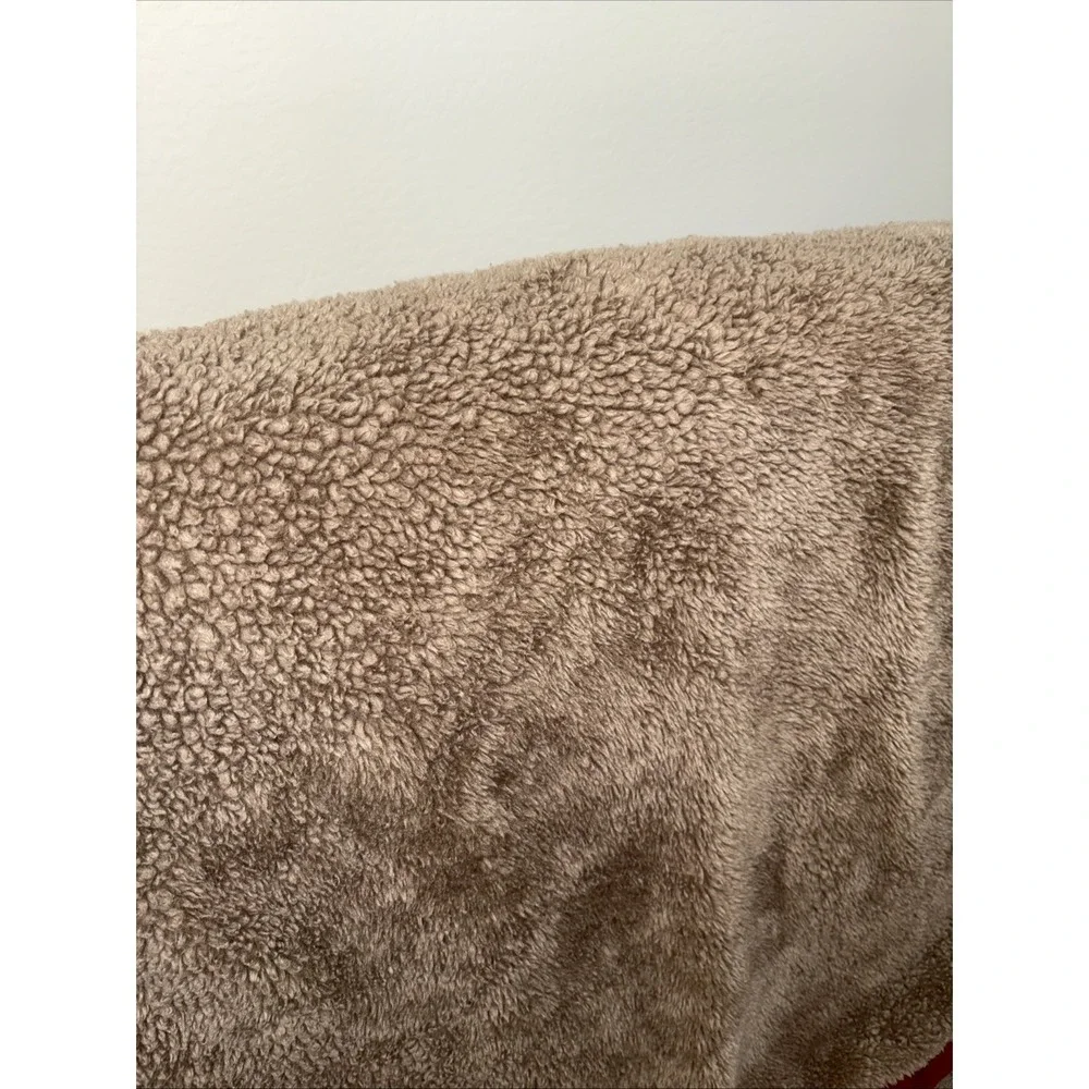 Pottery‎ barn faux fur Throw Blanket cover 50